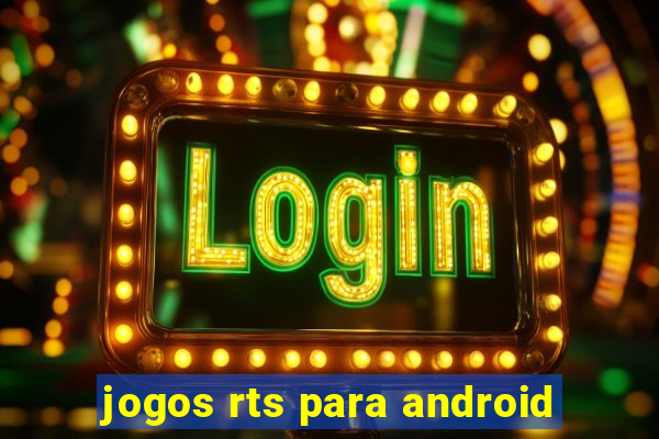 jogos rts para android